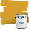 imagePRESTIGE Paints Interior Paint and Primer In One 1Gallon Flat Comparable Match of Sherwin Williams Fervent BrassGlitzy Gold