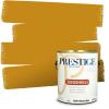 imagePRESTIGE Paints Interior Paint and Primer In One 1Gallon Flat Comparable Match of Sherwin Williams Fervent BrassSW6692PCM