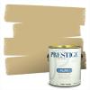 imagePRESTIGE Paints Interior Paint and Primer In One 1Gallon Flat Comparable Match of Sherwin Williams Fervent BrassWheat Grass