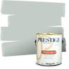 imagePRESTIGE Paints Interior Paint and Primer In One 1Gallon Flat Comparable Match of Sherwin Williams Frosty WhiteRainwashed