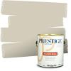 imagePRESTIGE Paints Interior Paint and Primer In One 1Gallon Flat Comparable Match of Sherwin Williams Frosty WhiteSW6162PCM