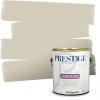 imagePRESTIGE Paints Interior Paint and Primer In One 1Gallon Flat Comparable Match of Sherwin Williams Frosty WhiteSW6162PCM