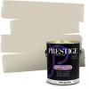 imagePRESTIGE Paints Interior Paint and Primer In One 1Gallon Flat Comparable Match of Sherwin Williams Frosty WhiteSW6162PCM