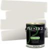 imagePRESTIGE Paints Interior Paint and Primer In One 1Gallon Flat Comparable Match of Sherwin Williams Frosty WhiteSW6168PCM