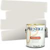 imagePRESTIGE Paints Interior Paint and Primer In One 1Gallon Flat Comparable Match of Sherwin Williams Frosty WhiteSW6169PCM
