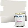 imagePRESTIGE Paints Interior Paint and Primer In One 1Gallon Flat Comparable Match of Sherwin Williams Frosty WhiteSW6169PCM