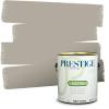 imagePRESTIGE Paints Interior Paint and Primer In One 1Gallon Flat Comparable Match of Sherwin Williams Frosty WhiteSW6171PCM