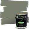 imagePRESTIGE Paints Interior Paint and Primer In One 1Gallon Flat Comparable Match of Sherwin Williams Frosty WhiteSW6186PCM