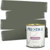 imagePRESTIGE Paints Interior Paint and Primer In One 1Gallon Flat Comparable Match of Sherwin Williams Frosty WhiteSW6187PCM