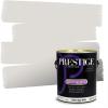 imagePRESTIGE Paints Interior Paint and Primer In One 1Gallon Flat Comparable Match of Sherwin Williams Frosty WhiteSW6196PCM