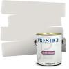 imagePRESTIGE Paints Interior Paint and Primer In One 1Gallon Flat Comparable Match of Sherwin Williams Frosty WhiteSW6196PCM