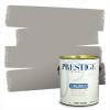imagePRESTIGE Paints Interior Paint and Primer In One 1Gallon Flat Comparable Match of Sherwin Williams Frosty WhiteSW6199PCM
