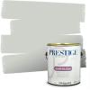 imagePRESTIGE Paints Interior Paint and Primer In One 1Gallon Flat Comparable Match of Sherwin Williams Frosty WhiteSW6204PCM