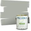 imagePRESTIGE Paints Interior Paint and Primer In One 1Gallon Flat Comparable Match of Sherwin Williams Frosty WhiteSW6206PCM