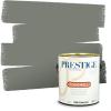 imagePRESTIGE Paints Interior Paint and Primer In One 1Gallon Flat Comparable Match of Sherwin Williams Frosty WhiteSW6207PCM