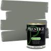 imagePRESTIGE Paints Interior Paint and Primer In One 1Gallon Flat Comparable Match of Sherwin Williams Frosty WhiteSW6207PCM