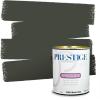imagePRESTIGE Paints Interior Paint and Primer In One 1Gallon Flat Comparable Match of Sherwin Williams Frosty WhiteSW6209PCM