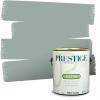 imagePRESTIGE Paints Interior Paint and Primer In One 1Gallon Flat Comparable Match of Sherwin Williams Frosty WhiteSW6213PCM