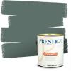 imagePRESTIGE Paints Interior Paint and Primer In One 1Gallon Flat Comparable Match of Sherwin Williams Ice CubeSW6215PCM