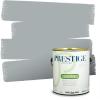 imagePRESTIGE Paints Interior Paint and Primer In One 1Gallon Flat Comparable Match of Sherwin Williams Ice CubeSW6234PCM