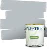 imagePRESTIGE Paints Interior Paint and Primer In One 1Gallon Flat Comparable Match of Sherwin Williams Ice CubeSW6247PCM