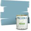 imagePRESTIGE Paints Interior Paint and Primer In One 1Gallon Flat Comparable Match of Sherwin Williams Languid BlueSW6500PCM