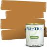 imagePRESTIGE Paints Interior Paint and Primer In One 1Gallon Flat Comparable Match of Sherwin Williams SequinCrisp Linen