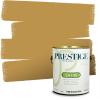 imagePRESTIGE Paints Interior Paint and Primer In One 1Gallon Flat Comparable Match of Sherwin Williams SequinDifferent Gold