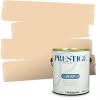 imagePRESTIGE Paints Interior Paint and Primer In One 1Gallon Flat Comparable Match of Sherwin Williams SequinInviting Ivory