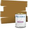 imagePRESTIGE Paints Interior Paint and Primer In One 1Gallon Flat Comparable Match of Sherwin Williams SequinSconce Gold