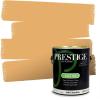 imagePRESTIGE Paints Interior Paint and Primer In One 1Gallon Flat Comparable Match of Sherwin Williams SequinTorchlight