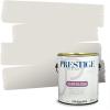 imagePRESTIGE Paints Interior Paint and Primer In One 1Gallon Flat Comparable Match of Sherwin Williams Site WhiteSW7049PCM