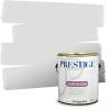 imagePRESTIGE Paints Interior Paint and Primer In One 1Gallon Flat Comparable Match of Sherwin Williams Site WhiteSW7063PCM