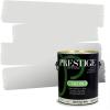 imagePRESTIGE Paints Interior Paint and Primer In One 1Gallon Flat Comparable Match of Sherwin Williams Site WhiteSW7063PCM