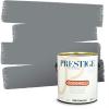 imagePRESTIGE Paints Interior Paint and Primer In One 1Gallon Flat Comparable Match of Sherwin Williams Site WhiteSW7074PCM