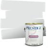 imagePRESTIGE Paints Interior Paint and Primer In One 1Gallon Flat Comparable Match of Sherwin Williams Soothing WhiteSW6518PCM