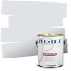 imagePRESTIGE Paints Interior Paint and Primer In One 1Gallon Flat Comparable Match of Sherwin Williams Soothing WhiteSW6532PCM