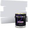 imagePRESTIGE Paints Interior Paint and Primer In One 1Gallon Flat Comparable Match of Sherwin Williams Soothing WhiteSW6540PCM