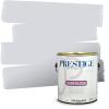imagePRESTIGE Paints Interior Paint and Primer In One 1Gallon Flat Comparable Match of Sherwin Williams Soothing WhiteSW6540PCM