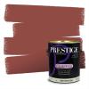 imagePRESTIGE Paints Interior Paint and Primer In One 1Gallon Flat Comparable Match of Valspar Antique CoralLa Fonda Antique Red