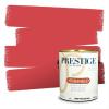 imagePRESTIGE Paints Interior Paint and Primer In One 1Gallon Flat Comparable Match of Valspar Antique CoralLa Fonda Fireberry