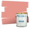 imagePRESTIGE Paints Interior Paint and Primer In One 1Gallon Flat Comparable Match of Valspar Antique CoralSalmon Rose