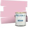 imagePRESTIGE Paints Interior Paint and Primer In One 1Gallon Flat Comparable Match of Valspar Antique CoralSavvy Pink