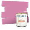 imagePRESTIGE Paints Interior Paint and Primer In One 1Gallon Flat Comparable Match of Valspar Cosmic PinkBerry Twist