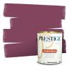 imagePRESTIGE Paints Interior Paint and Primer In One 1Gallon Flat Comparable Match of Valspar Cosmic PinkBrown Cherry