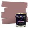 imagePRESTIGE Paints Interior Paint and Primer In One 1Gallon Flat Comparable Match of Valspar Cosmic PinkCherry Mocha