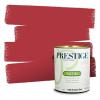 imagePRESTIGE Paints Interior Paint and Primer In One 1Gallon Flat Comparable Match of Valspar Cosmic PinkClassic Red