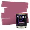 imagePRESTIGE Paints Interior Paint and Primer In One 1Gallon Flat Comparable Match of Valspar Cosmic PinkDeep Sunset