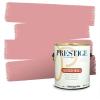 imagePRESTIGE Paints Interior Paint and Primer In One 1Gallon Flat Comparable Match of Valspar Cosmic PinkDel Coronado Coastal Peach