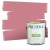 imagePRESTIGE Paints Interior Paint and Primer In One 1Gallon Flat Comparable Match of Valspar Cosmic PinkDoric Pink